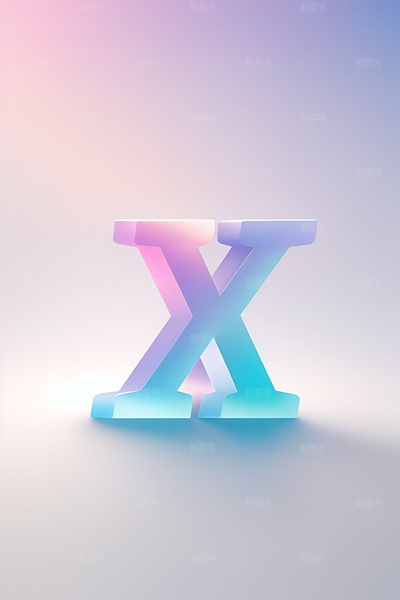磨砂玻璃字母英文玻璃艺术字