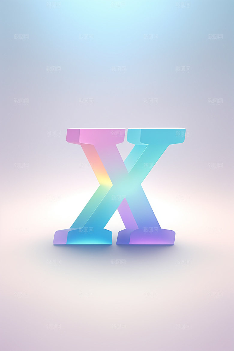 磨砂玻璃字母玻璃英文艺术字