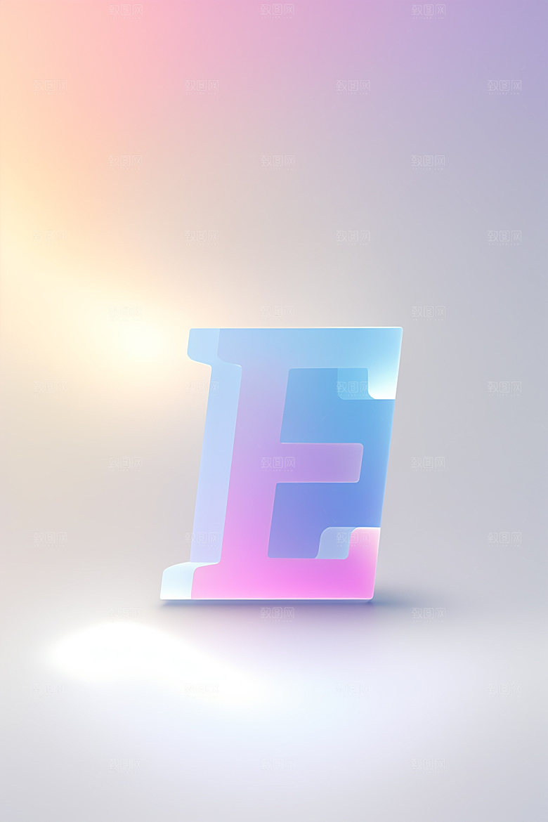 磨砂玻璃字母英文玻璃艺术字
