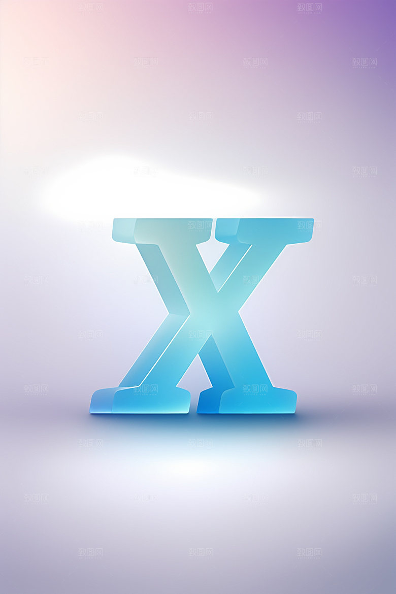 磨砂玻璃字母英文玻璃艺术字