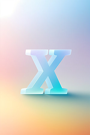 磨砂玻璃字母玻璃立体艺术字