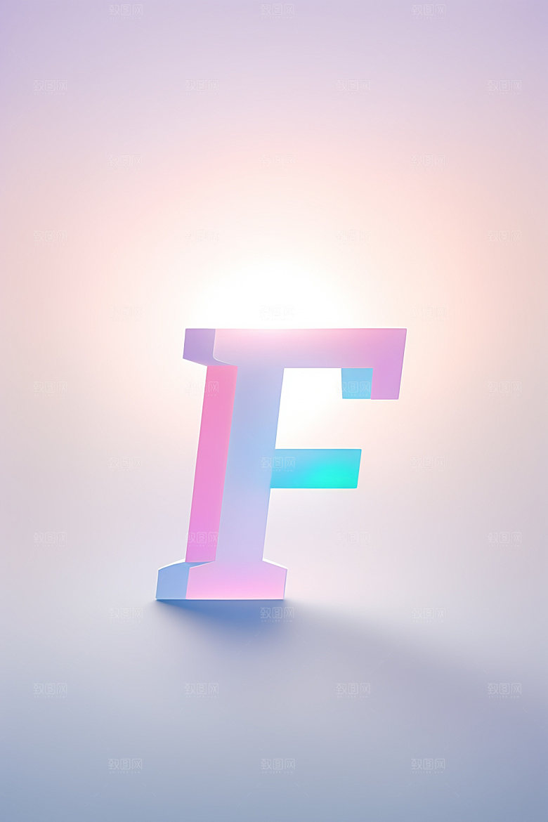 磨砂玻璃字母时尚玻璃艺术字