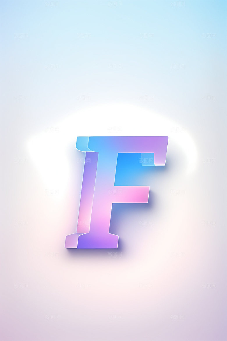 磨砂玻璃字母创意时尚艺术字