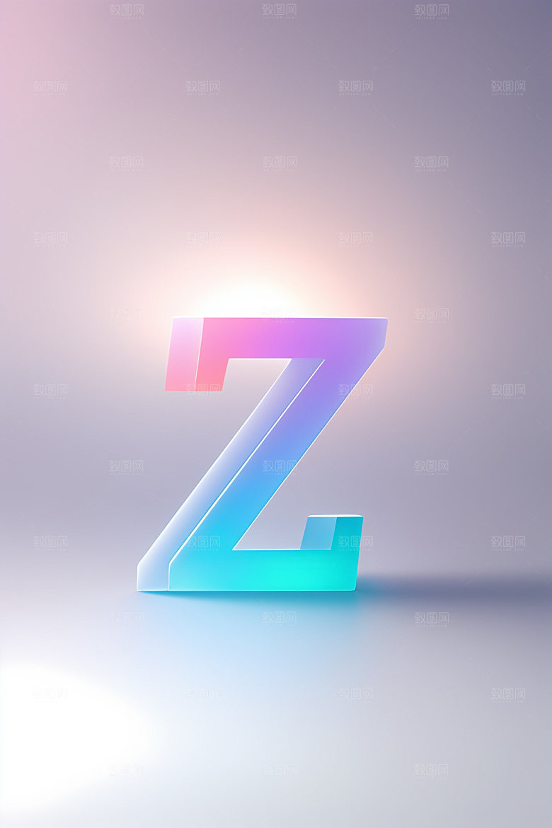 磨砂玻璃字母立体玻璃艺术字