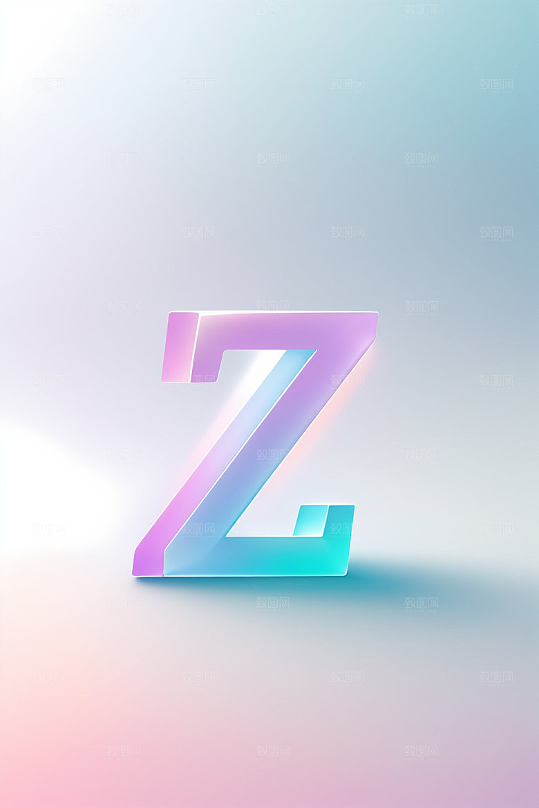 磨砂玻璃字母3D玻璃艺术字