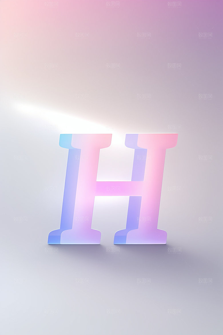磨砂玻璃字母玻璃英文艺术字