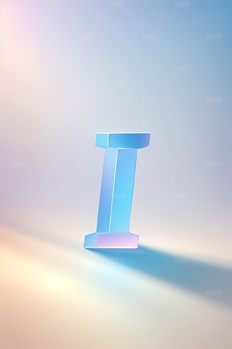 磨砂玻璃字母玻璃立体艺术字