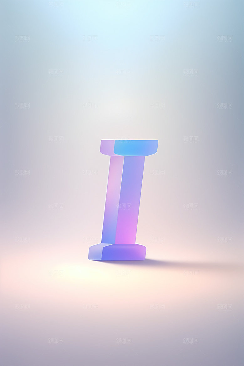 磨砂玻璃字母玻璃通透艺术字