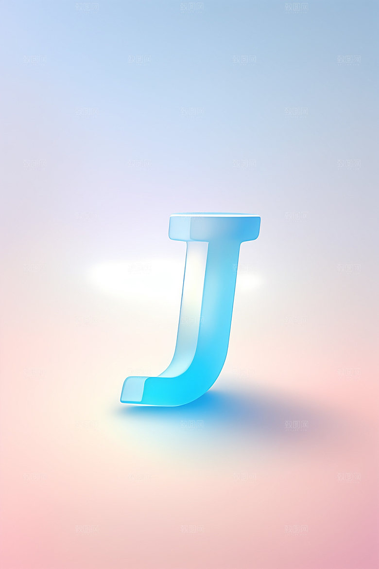 磨砂玻璃字母玻璃英文艺术字