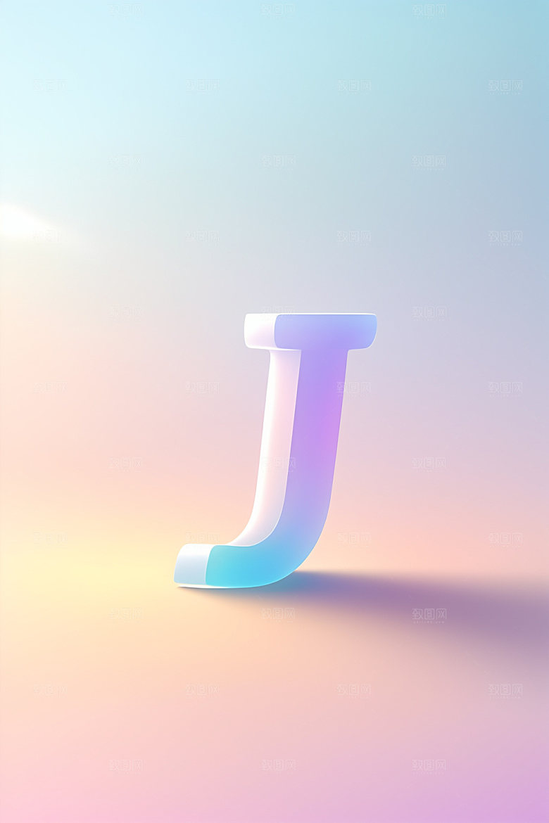 磨砂玻璃字母玻璃创意艺术字