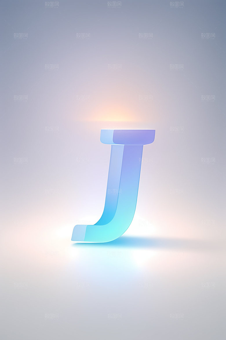 磨砂玻璃字母通透立体艺术字