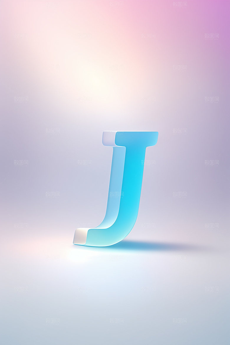 磨砂玻璃字母玻璃创意艺术字