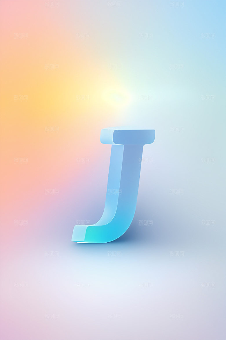 磨砂玻璃字母3D玻璃艺术字