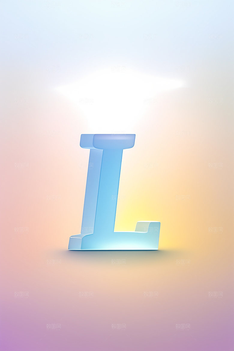 磨砂玻璃字母英文玻璃艺术字