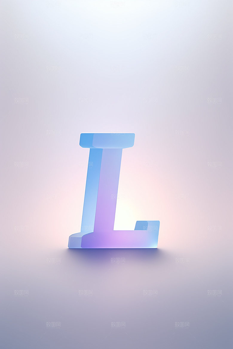 磨砂玻璃字母彩色玻璃艺术字