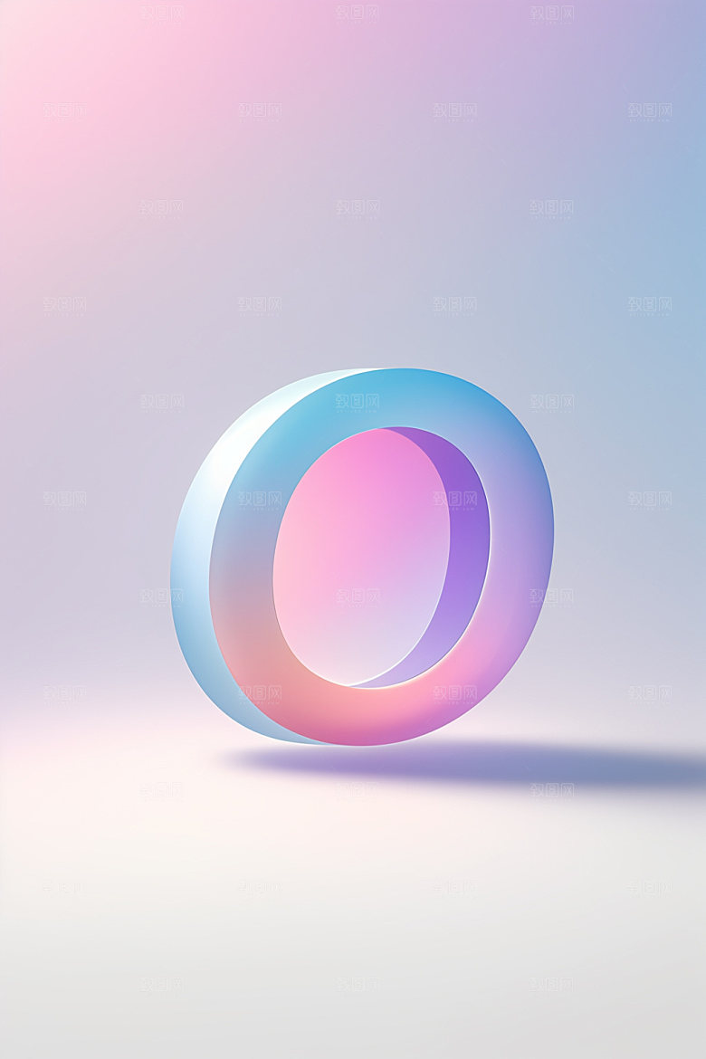 磨砂玻璃字母3D玻璃艺术字