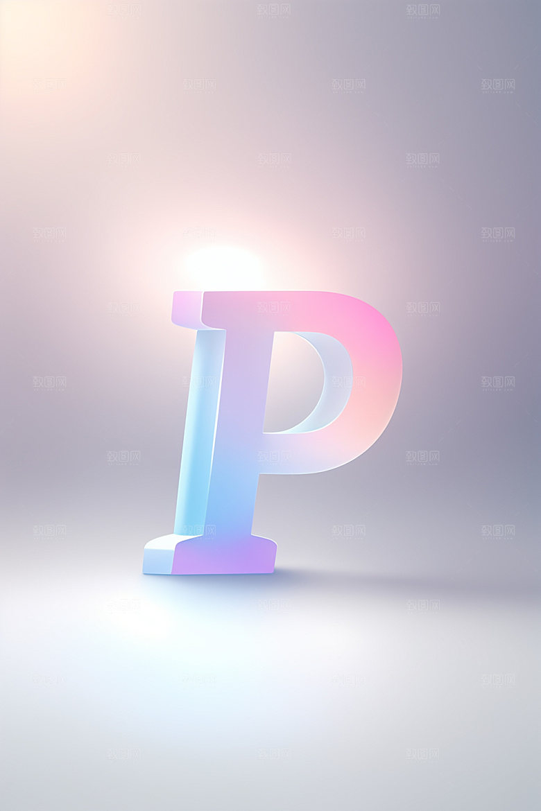 磨砂玻璃字母玻璃创意艺术字