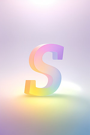 磨砂玻璃字母3D玻璃艺术字