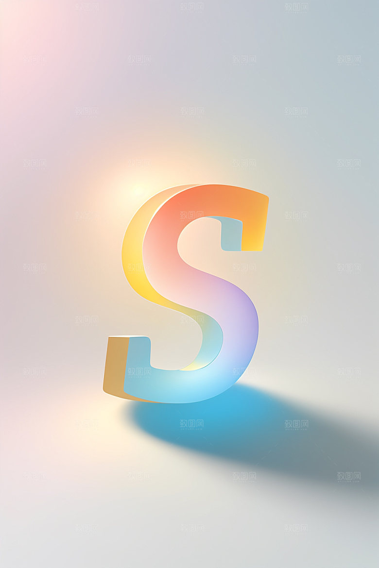 磨砂玻璃字母立体玻璃艺术字