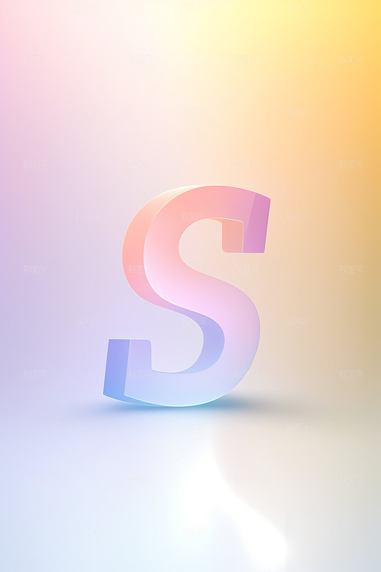 磨砂玻璃字母3D玻璃艺术字