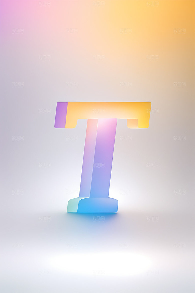 磨砂玻璃字母通透玻璃艺术字