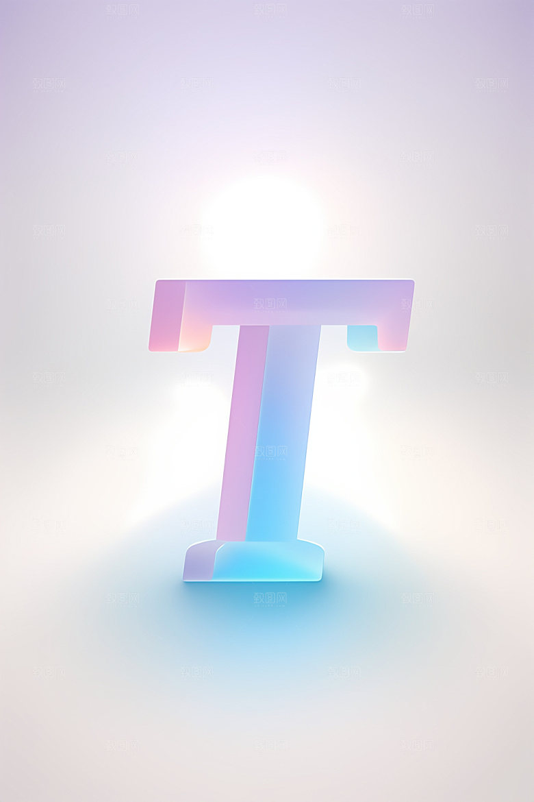磨砂玻璃字母3D玻璃艺术字
