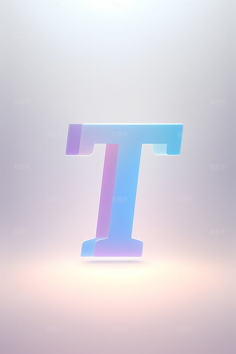 磨砂玻璃字母玻璃创意艺术字