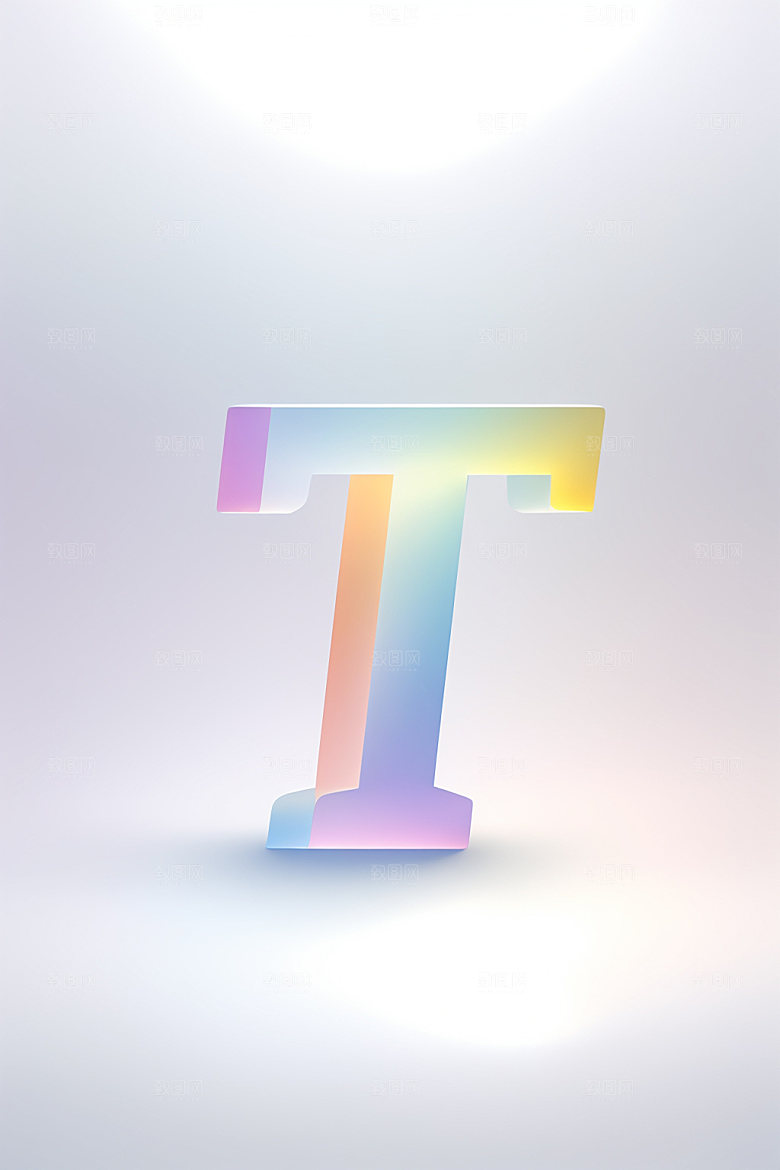 磨砂玻璃字母玻璃通透艺术字