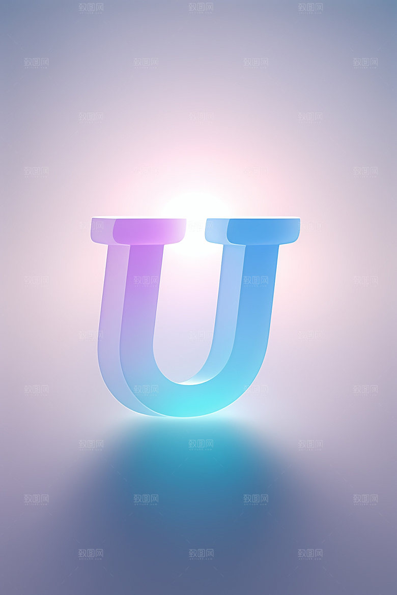 磨砂玻璃字母立体玻璃艺术字