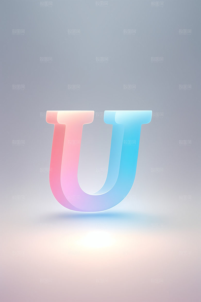 磨砂玻璃字母玻璃英文艺术字