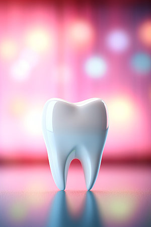 牙齿拟人卡通口腔健康模型