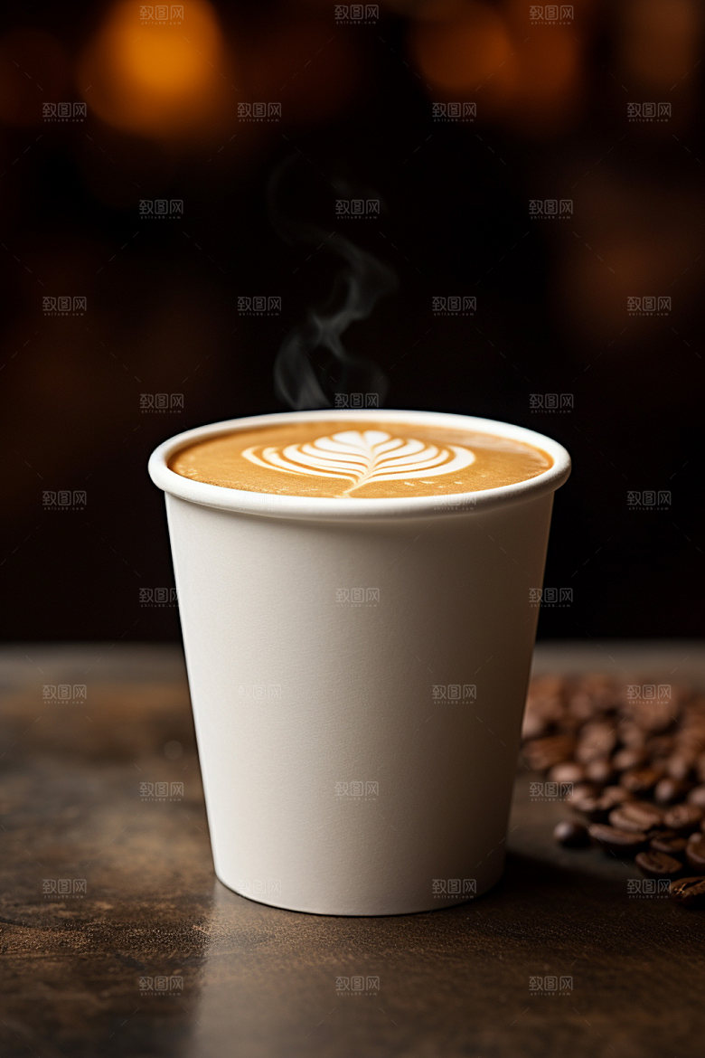 咖啡杯高清杯身样机
