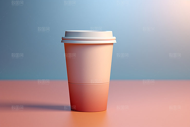 咖啡杯高清饮料杯样机
