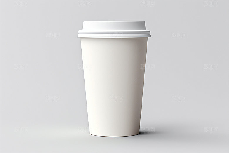 咖啡杯杯身包装样机