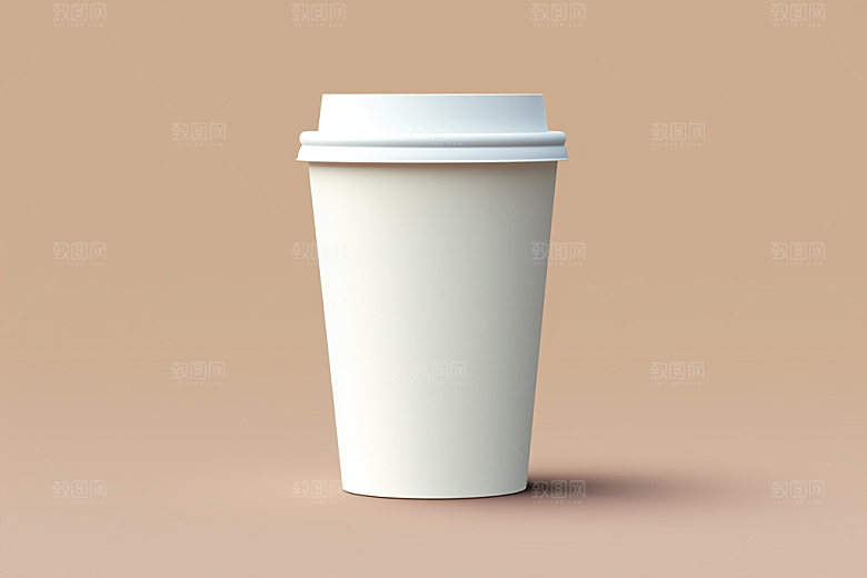 咖啡杯纸杯饮料杯样机