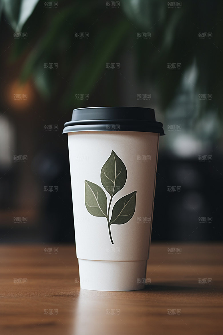 咖啡杯模型奶茶杯样机
