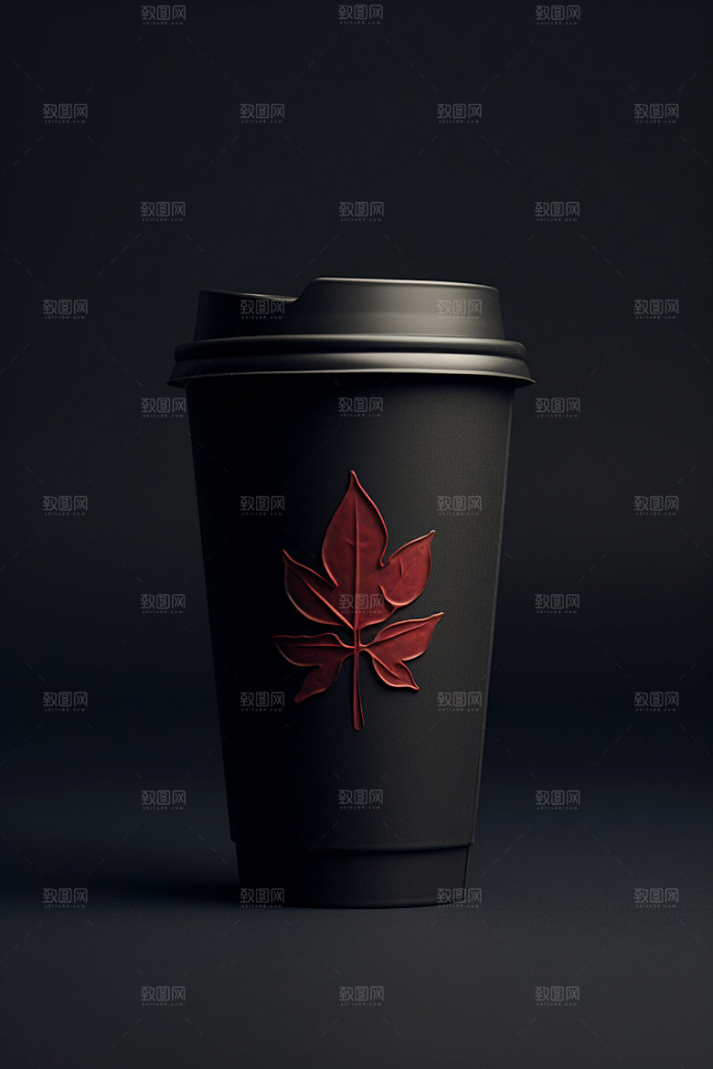 咖啡杯纸杯包装样机