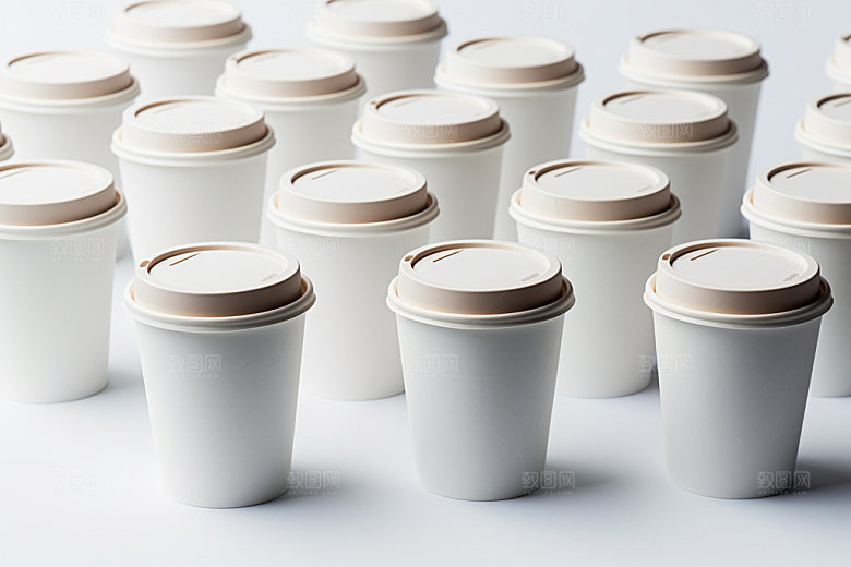 咖啡杯奶茶杯杯身样机