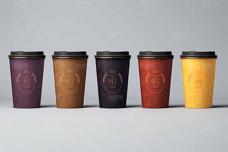 咖啡杯纸杯奶茶杯样机