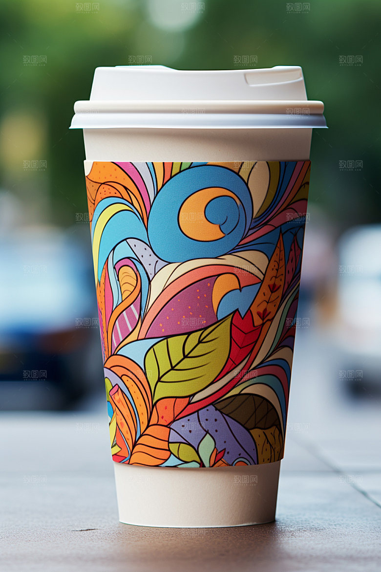 咖啡杯纸杯高清样机