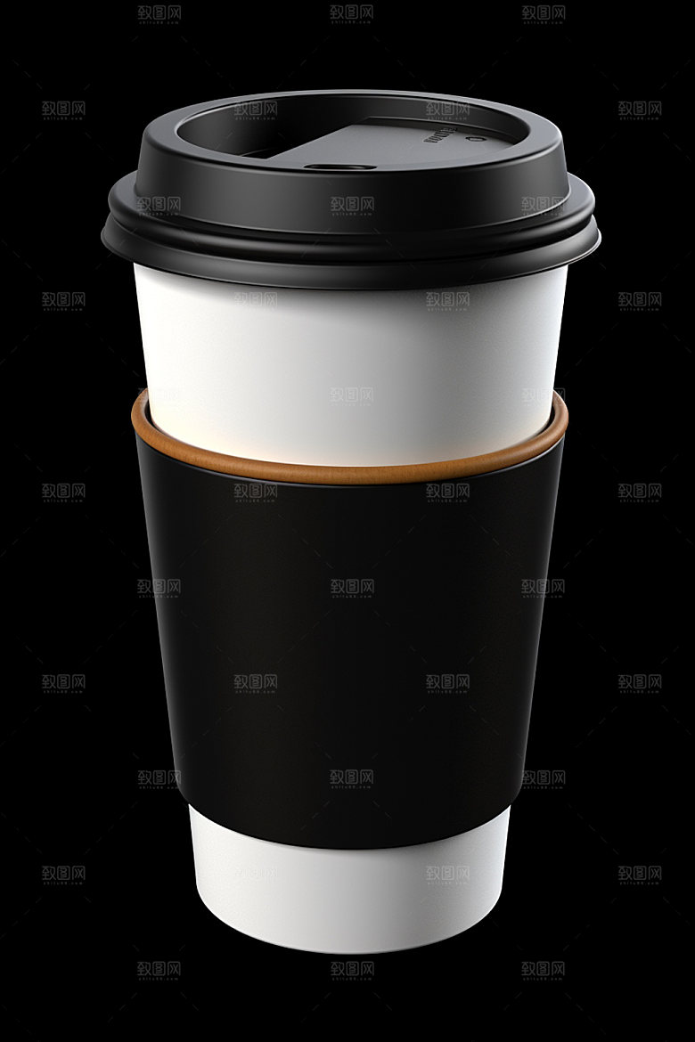 咖啡杯包装奶茶杯样机