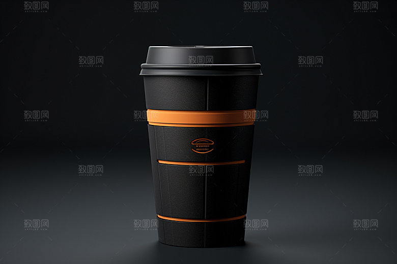 咖啡杯纸杯饮料杯样机