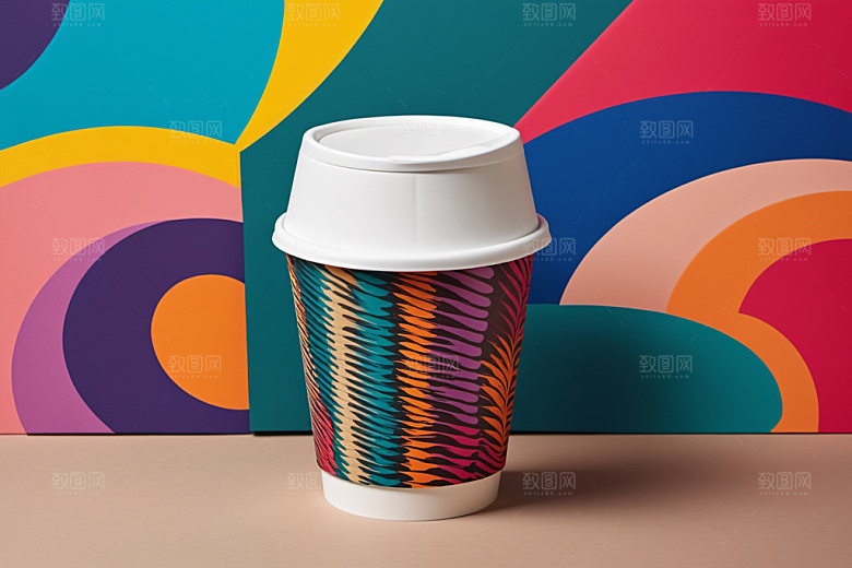 奶茶杯纸杯咖啡杯样机