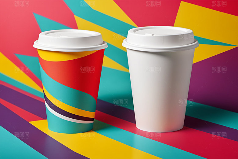 奶茶杯电商咖啡杯样机