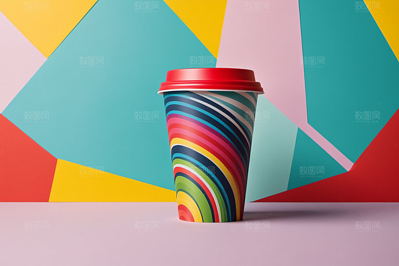 奶茶杯立体咖啡杯样机