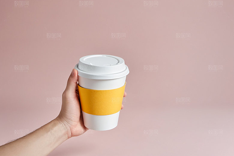 奶茶杯环保杯饮料杯样机