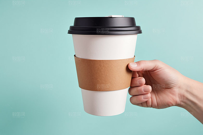 奶茶杯立体3D样机
