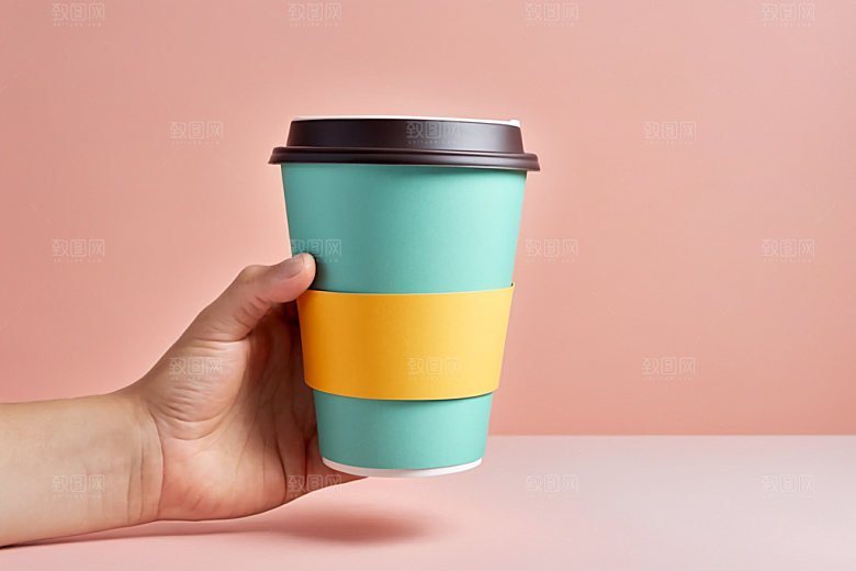奶茶杯模型饮料杯样机