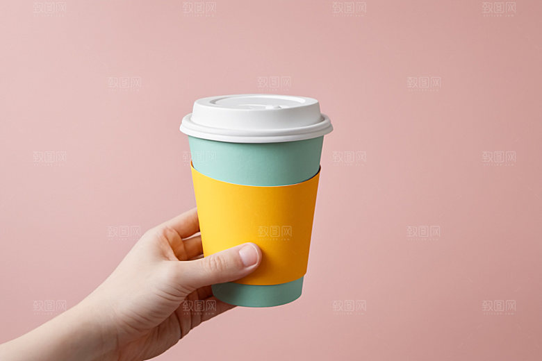 奶茶杯模型咖啡杯样机