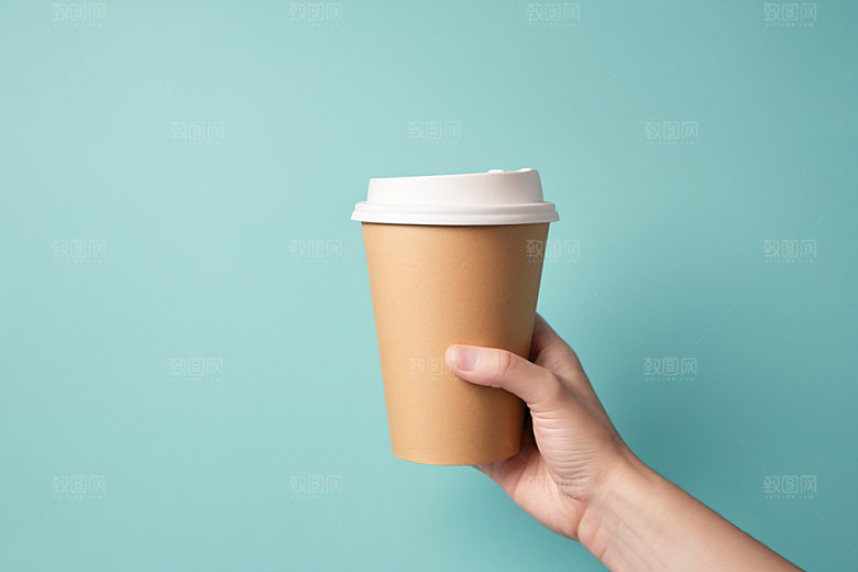 奶茶杯环保杯立体样机